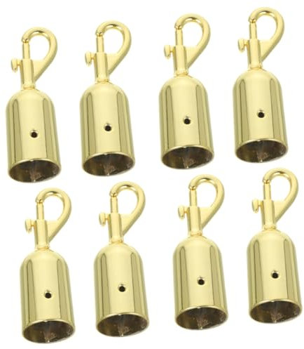 ULTECHNOVO 8pezzi Ganci Per Corda Di Fermacorda Resistente Per Isolamento Di Sicurezza e Diversione Della Facile Da Installare Su Ringhiere e Oggetti Vari