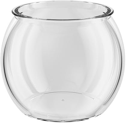 JTBDWOSK Clear,17CM, Pets, Kugelaquarium, Nemo, 4 Liter, PET ECO Kunststoff, Transparentes Design,Leicht zu reinigen, Robust, Ideal zur Wohnungsdekoration, Wasserpflanzen