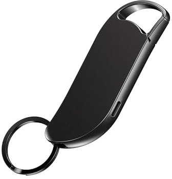 Vandlion Enregistreur Vocal 64Go, 1536Kbps Enregistreur avec Réduction de Bruit, Dictaphone avec Activation Vocale pour Conférences Entretiens Réunions Classes