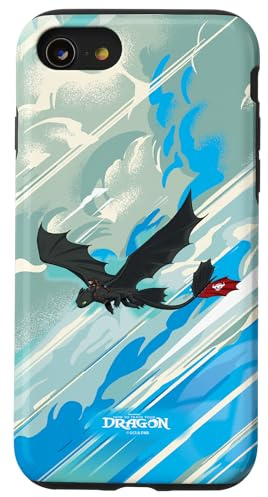 DreamWorks Dragons Hiccup and Toothless Conquer the Skies Case for iPhone SE (2020) / 7 / 8