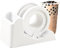Demaxiyad Sticker Roll Holder, Desktop Printer Holder, Sealed Milk Tea Cup Beverage Sealing Sticker, for Commercial Indoor Beverage Sealed Cups and Milk Tea Bottles