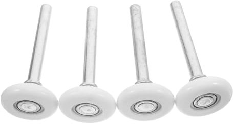 jojofuny 4Pièces Lot de Galets Nylon pour Porte de Garage Fonctionnement Silencieux Glissement de Remplacement Robustes pour Durabilité Installation Facile
