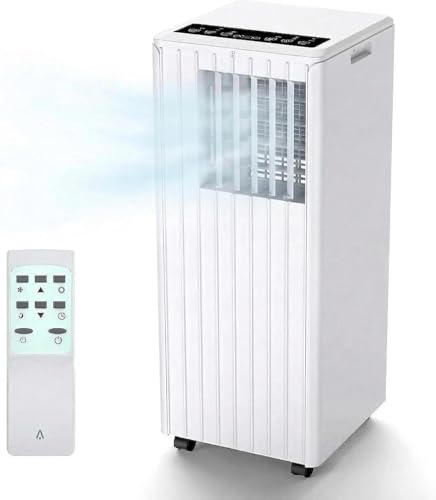 Portable Air Conditioner 9000 BTU, 3 In 1 Mobile Air Conditioners, Model TAC-09CPB/SL5, High-Efficiency Mobile AC with Fast Cooling, Quiet Operation, Dehumidifier, for Rooms Up to 400 Sq Ft
