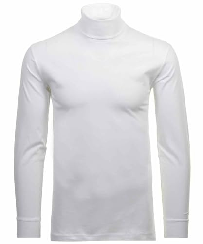RAGMAN Herren Basic Rollkragenshirt Langarm
