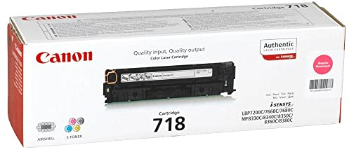 Canon Toner Cartridge 718 M - magenta - Standard