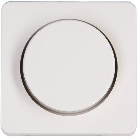 Kopp 331613188 Milano Dimmerabdeckung für Wippen-Wechseldimmer