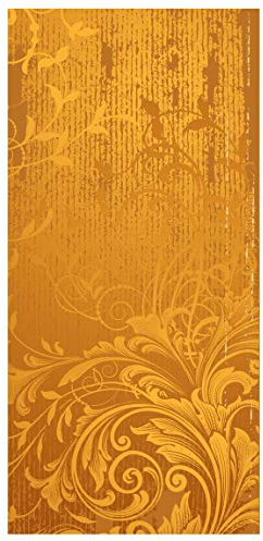Raumteiler Goldene Flora 250x120cm inkl. transparenter Halterung