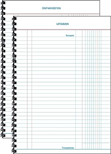 SIGEL Expres 30280 Kasboek - holländisches Kassenbuch A5, 50 Blatt, aus nachhaltigem Papier