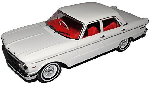 Greenlight Ford Falcon XP Limousine Weiss 1965 DDA Serie 1 von 250 Stück 1/18 Modell Auto mit individiuellem Wunschkennzeichen