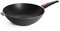 Woll Diamond Lite - Sartén para wok y agitación, diámetro de 32 cm, 10 cm de alto, con mango extraíble, apta para vitrocerámica, gas, eléctrica, halógena, no apta para inducción, aluminio fundido,