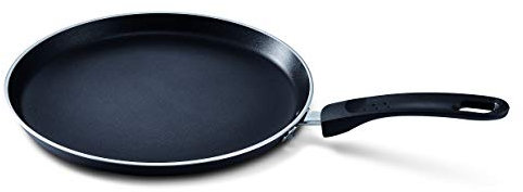 Kitchen Fun by Beka 13858244 Crêpière, Aluminium, Noir, 24 cm, 41,2 x 24,1 x 4 cm 13858244