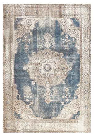 Arte Espina Teppich Vintage 8400 Creme/Blau, Größenauswahl:160 x 230 cm