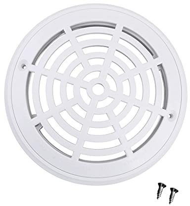 Fenteer 20 Cm Piscina De Drenaje Principal Anti Vortex Sumidero De La Parrilla/Cubierta con Tornillos