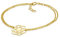 Materia Blume des Lebens Armband Silber 925 gold Armkette Damen SA-74-Gold