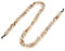 Brillenketten Brillen - Acryl Lanyard Strap für Sonnenbrille, Schmuck Zubehör für Paar, Familie, Freund (12x8x2cm)