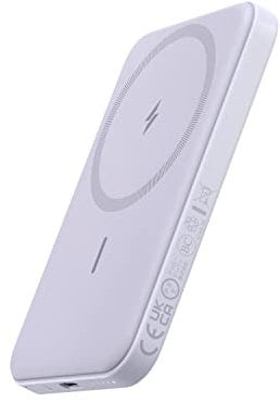 Anker Power Bank, 621 Magnetic Battery (MagGo), 5000mAh Magnetic Wireless Portable Charger with USB-C Cable, Only Compatible with iPhone 16/16 Plus/16 Pro/16 Pro Max, iPhone 15/14/13/12 Series