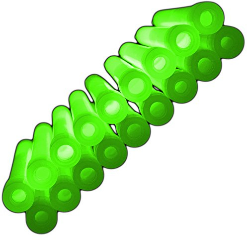 The Glowhouse Premium Lot de 25 bâtons lumineux de 15,2 cm (vert)