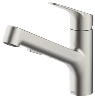 Lenz KOA Küchenarmatur mit Handbrause Edelstahl-Optik 46040811