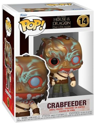 Funko Pop! TV: House of The Dragon - Crab Feederfeeder - Figura de Vinilo Coleccionable - Idea de Regalo- Mercancia Oficial - Juguetes para Niños y Adultos - TV Fans