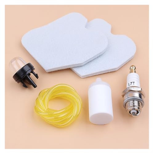 6pcs Air Filter Spark Plug Service Kit for Husqvarna 235 236 240 for Jonsered CS2234 CS2238 CS2234S for Red Max GZ380 Chainsaw Parts