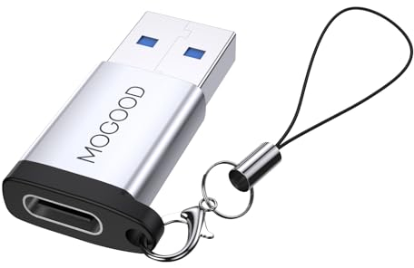 MOGOOD Adaptateur USB C Femelle vers USB Mâle Adaptateur USB Type C OTG Convertisseur Câble Chargeur Adaptateur Type C pour MacBook M1 M2 iPad Pro 2022 Galaxy S23 S22 S21 Oculus Quest