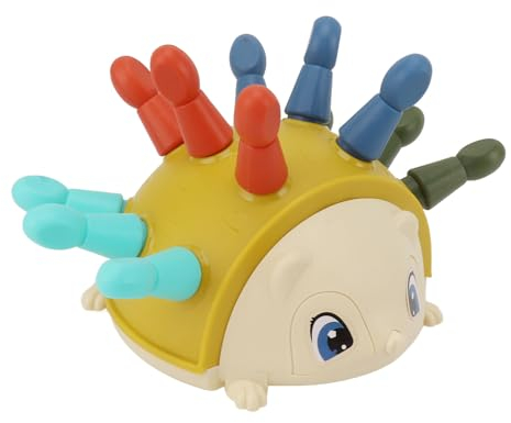 Eingesetztes Igel-Spielzeug, Lernspielzeug, Kunststoff, Training, Fokus, Weiche Ecke, Leicht zu Greifen, Entwicklung der Hand-Auge-Koordination Als Geschenk