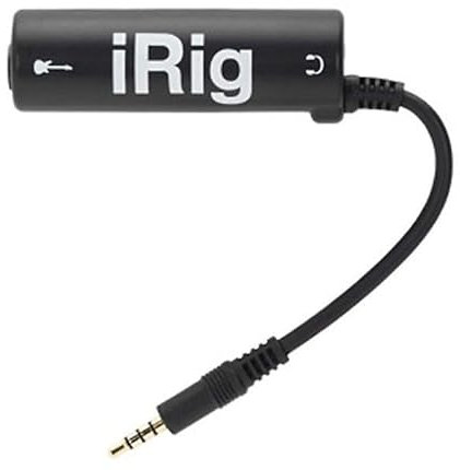CABLEPELADO Adaptador iRig de Guitarra para Móviles y Smartphones, Compatible Con Apple, Cable de 13 cm