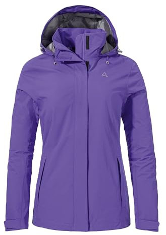 Schöffel Damen Jacket Gmund L, Purple Power, 46 EU