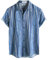 VATPAVE Mens Summer Tropical Shirts Short Sleeve Button Down Aloha Hawaiian Shirts XX-Large Blue Navy