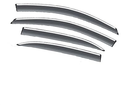 PIWINE Sonnenschutz für Autofenster 4PCS Auto Windows Visier Markisen Regen Augenbraue Schutz Abdeckung Zubehör Für Toyota Für Sienna XLE XL30 SE 2011-2020