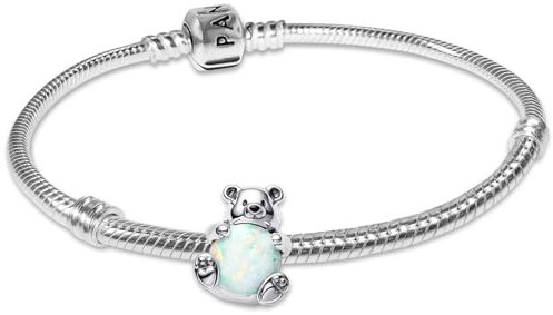 Pandora Starterset Armband für Damen Polarbär Silber 68606-18 18 cm