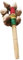Oshhni Handheld Nut Shell Shaker with Wooden Handle Nut Shell Percussion Hand Percussion for Concert
