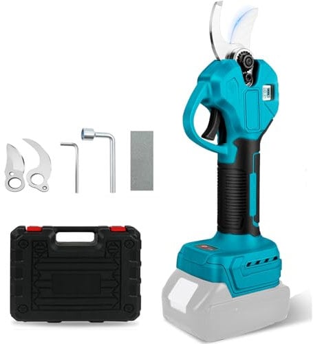 Forbici Potatura a batteria Elettriche compatibile con Makita 18 V (Nessuna batteria), 45 mm Diametro di apertura, Trincia Rami Cesoie Progressivo Elettriche portatile Motore brushless per alberi