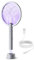 Mosiller Raqueta Mosquitos Electrica, 4000V Mata Mosquitos Electrico, 2 en 1 Matamoscas Eléctrico Ecargable por USB, Mata Mosquitos e Insectos Voladores, para Interior y Exterior