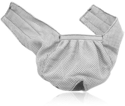MIRKUZI Katzenbekleidung 1 Stück Katzenmaulkorb mit atmungsaktivem Netzgewebe, Maulkorb für Katzen, verhindert Kauen, Katzenpflege (Größe S)