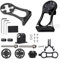 Supporto per computer da bici, supporto a sgancio rapido per Garmin, Wahoo, Bryton, iGPSPORT, BlackBird, Magene, Ciclocomputer, compatibile con gopro,supporto esteso per computer da bici esterno