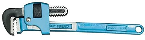 Draper 23717 Elora Adjustable Pipe Wrench, 350mm, 32cm x 8cm x 3cm, Blue