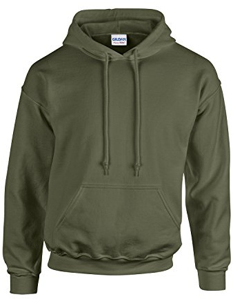 Gildan Men's Heavy Blend Crewneck Sweatshirt - Small - Military Green