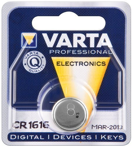 GWS POWERCELL® - Batterie a bottone VARTA PROFESSIONAL CR1216 / CR1220 / CR1225 / CR1616 / CR1620 / CR1632 / CR2016 / CR2025 / CR2032 / CR2320 / CR2430 / CR2450, confezionate in blister singoli 10 pezzi CR1616
