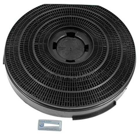 véritable ROSIERES Hotte charbon Filtre Carbone Rond Grille d'aération (255 mm x 55 mm)