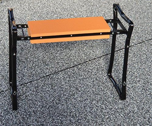 Gebo Kniebank Gartenhocker mit Knieschutz klappbar Kniestuhl Hocker