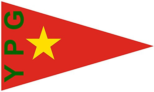 magFlags Flagge: Large People s Protection Units Flag 2011-2012 | Original Flag Used by The People s Protection Units YPG | Querformat Fahne | 1.35m² | 90x150cm » Fahne 100% Made in Ge