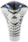 Universal Auto Coche Manual Gear Stick Palanca De Cambio Pomo Palanca de Cambio, Cobra Serpiente Azul ojo LED luz cambio de marchas pomo para transmisión Manual/automática, color cromo azul