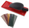EMSea Vacuum Manual Sanding Block, with Hook and Loop Sanding Sheet A80 A120 A180 A240 A320 Grit for Cleaning Furniture Board