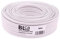 DCSk BLca – 50m - 2 x 2.5mm² - Cable para altavoces – Cable CCA para altavoces, Adecuado parapara receptores, sistemas estéreo, audio y Hifi, Blanco