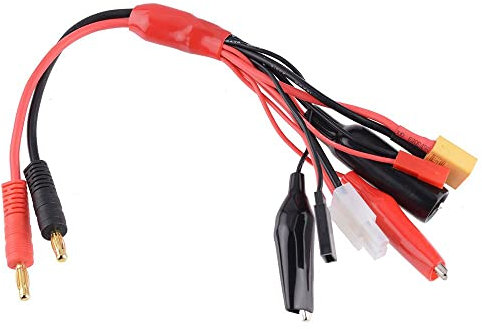 6 in 1 RC Battery Charger Harness Multi Charging Lead Adapter Cable Different Plugs Battery Charger Cable