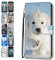 Hülle für iPhone 7 8 SE 2020, iPhone 6S 6 Leder Tasche Flip Case Mädchen Jungs Muster Design Etui Schutzhülle Cover Handyhülle - Hund
