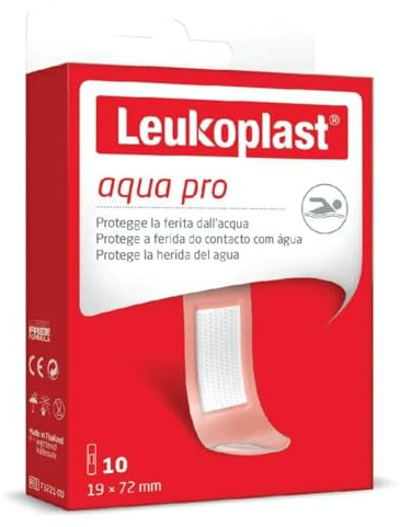BSN Medical Leukoplast Aqua pro Cerotti Impermeabili 72 x 19 cm 10 Pezzi