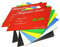 TUKA-i-AKUT 12x A4 Magnetfolie zum Beschriften und Zuschneiden, Flexibel Magnet Tafelfolie Magnetplättchen, Werbelehrmagnet Magnetische Etikett Plakat, 12er Set in 6 Farbe, TKD9040-bunt-A4-12x