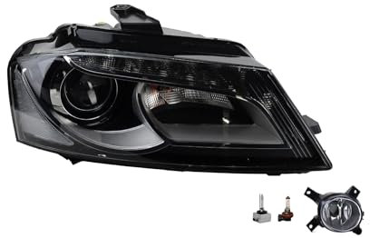 Johns, Scheinwerfer passend für Audi A3 8P 08/08-08/12 Xenon D3S rechts Beifahrerseite + Nebelscheinwerfer + Leuchtmittel